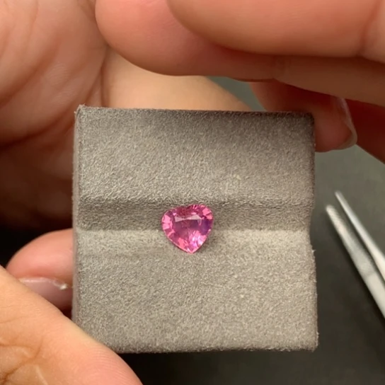 裸石尖晶石天然莲花色尖晶石1.07ct