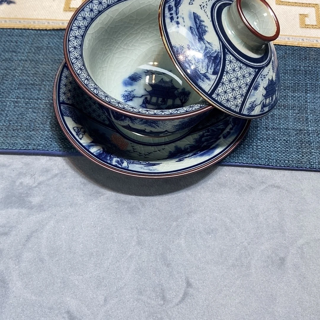陶简装家用陶瓷茶具