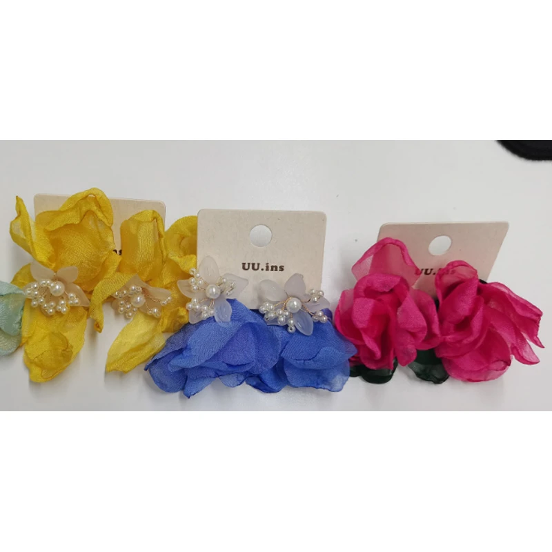 非金属仿珍珠耳饰 【港万】度假风耳环女高级感海边沙滩耳饰P172