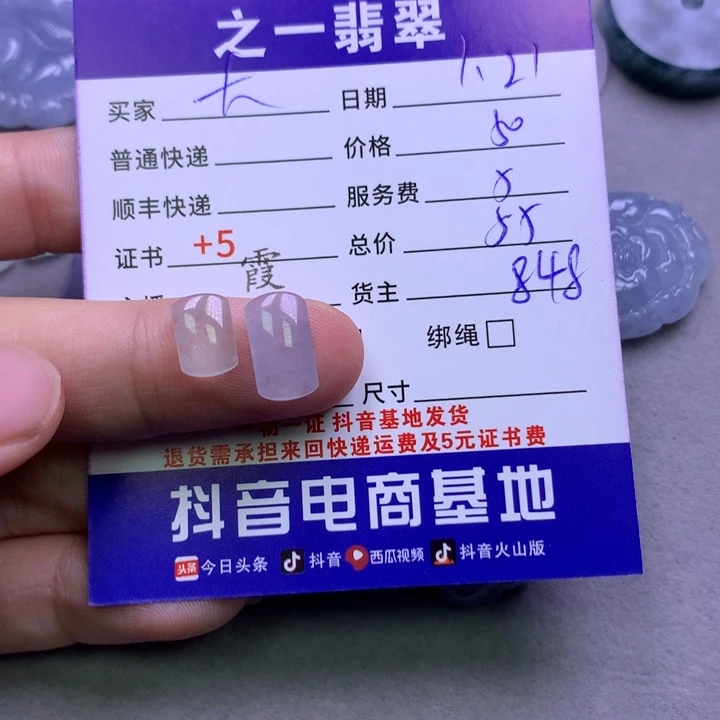 翡翠颈饰未镶嵌大****涯