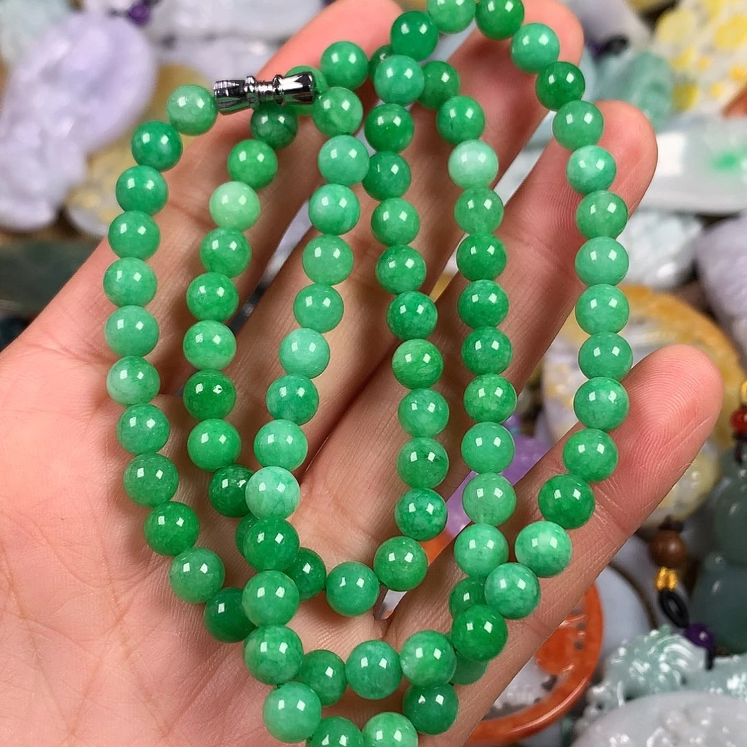 翡翠未镶嵌颈饰天然翡翠