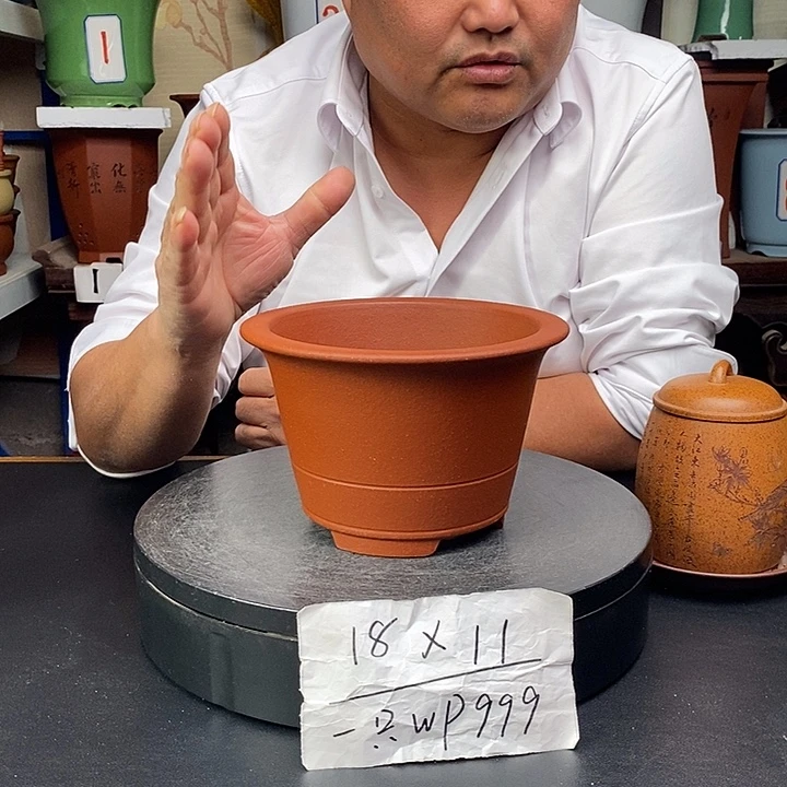 花盆紫砂紫砂花盆货号一只WP999