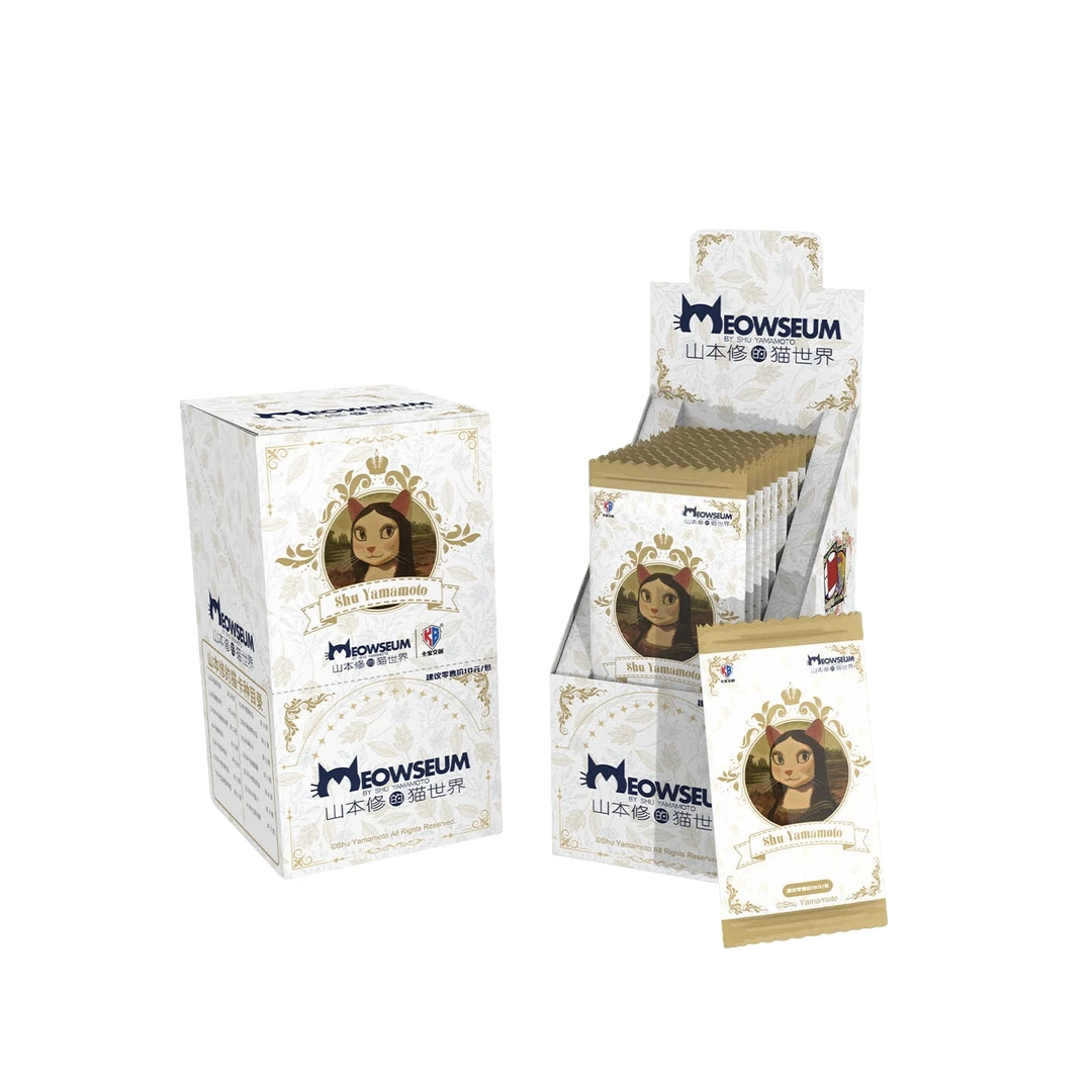 山本修的猫世界珍藏卡第一弹卡牌盲盒