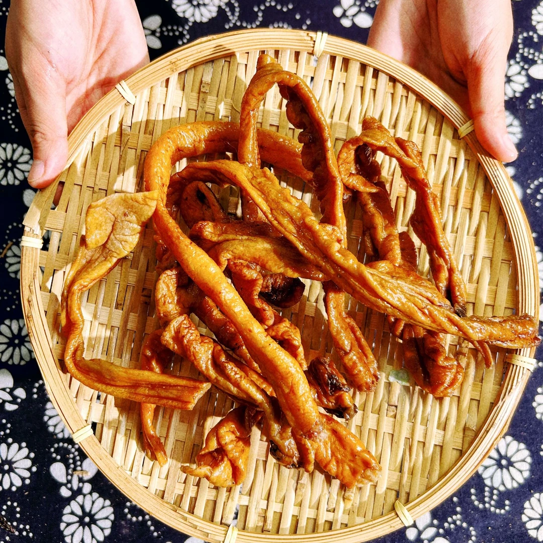 【直播现称】巫山特色高山腊制品腊猪大肠