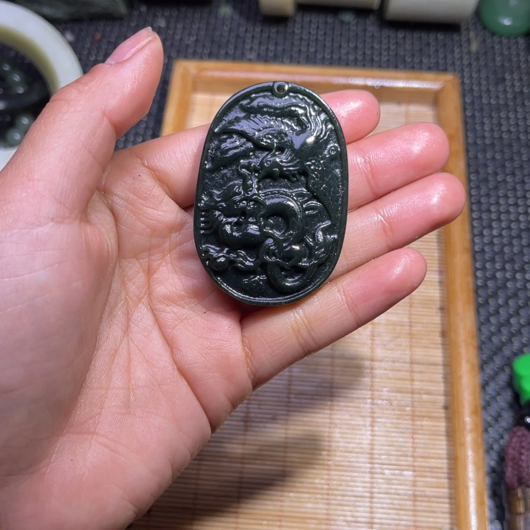 未镶嵌和田玉车挂