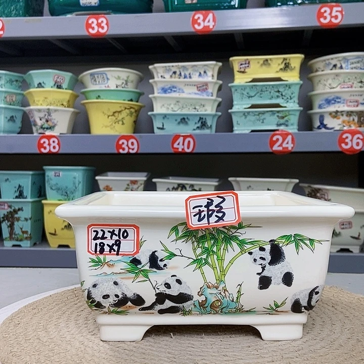 紫砂花瓶紫砂花盆