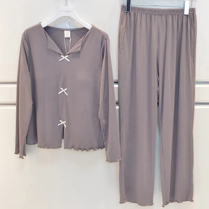 品牌睡衣女春秋家居服XA11201