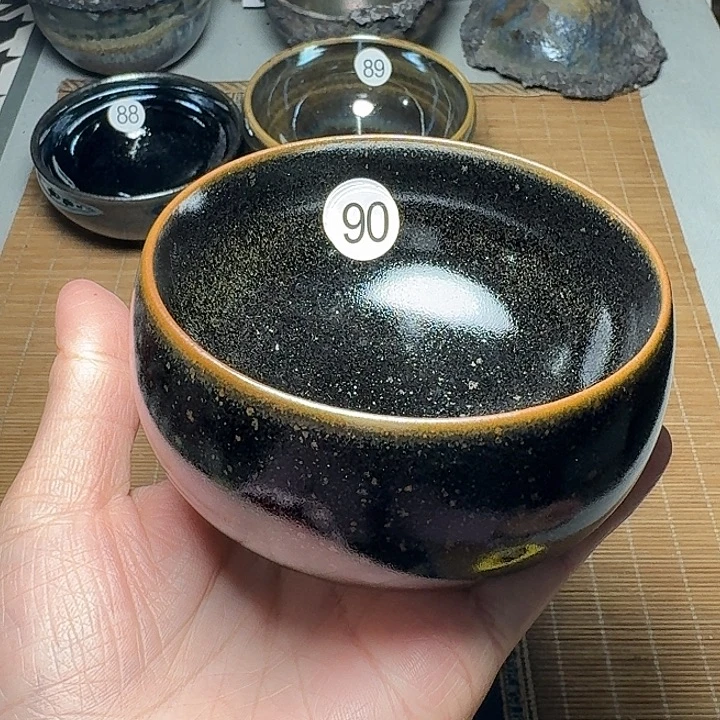 茶盏90 坚记茶盏摆件