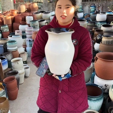 口20高32瑕疵盆子