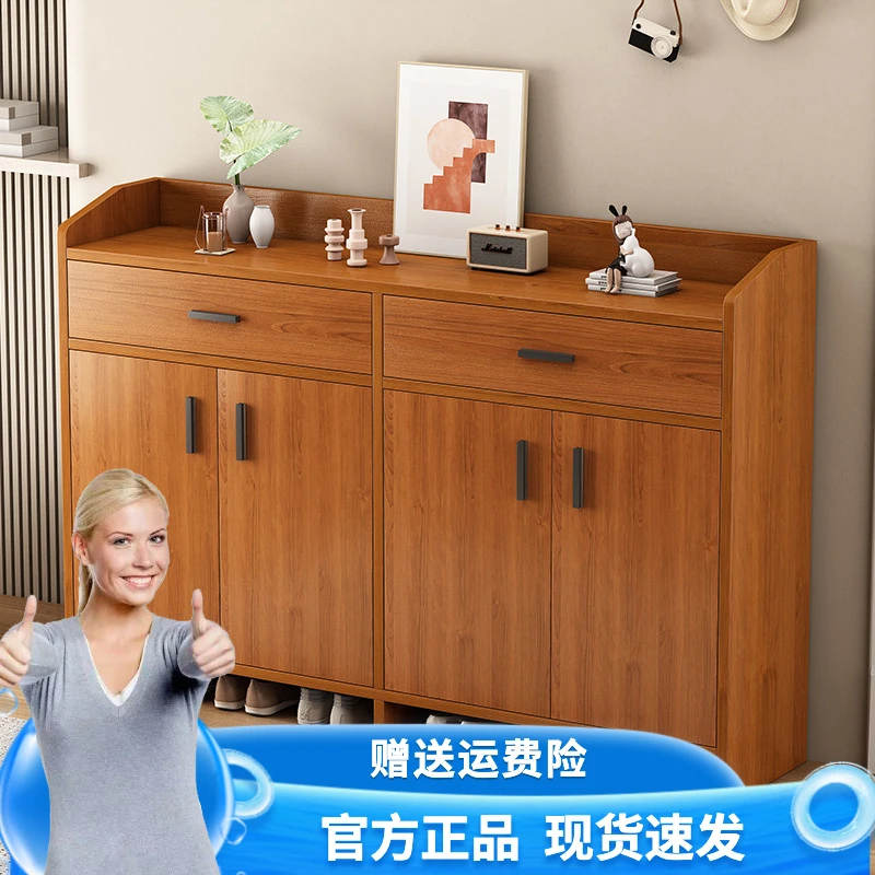 鞋柜家用门口简易鞋架子大容量收纳神器入户多层防尘宿舍出租屋用