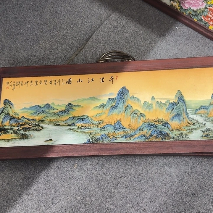 摆件瓷板画瓷板画