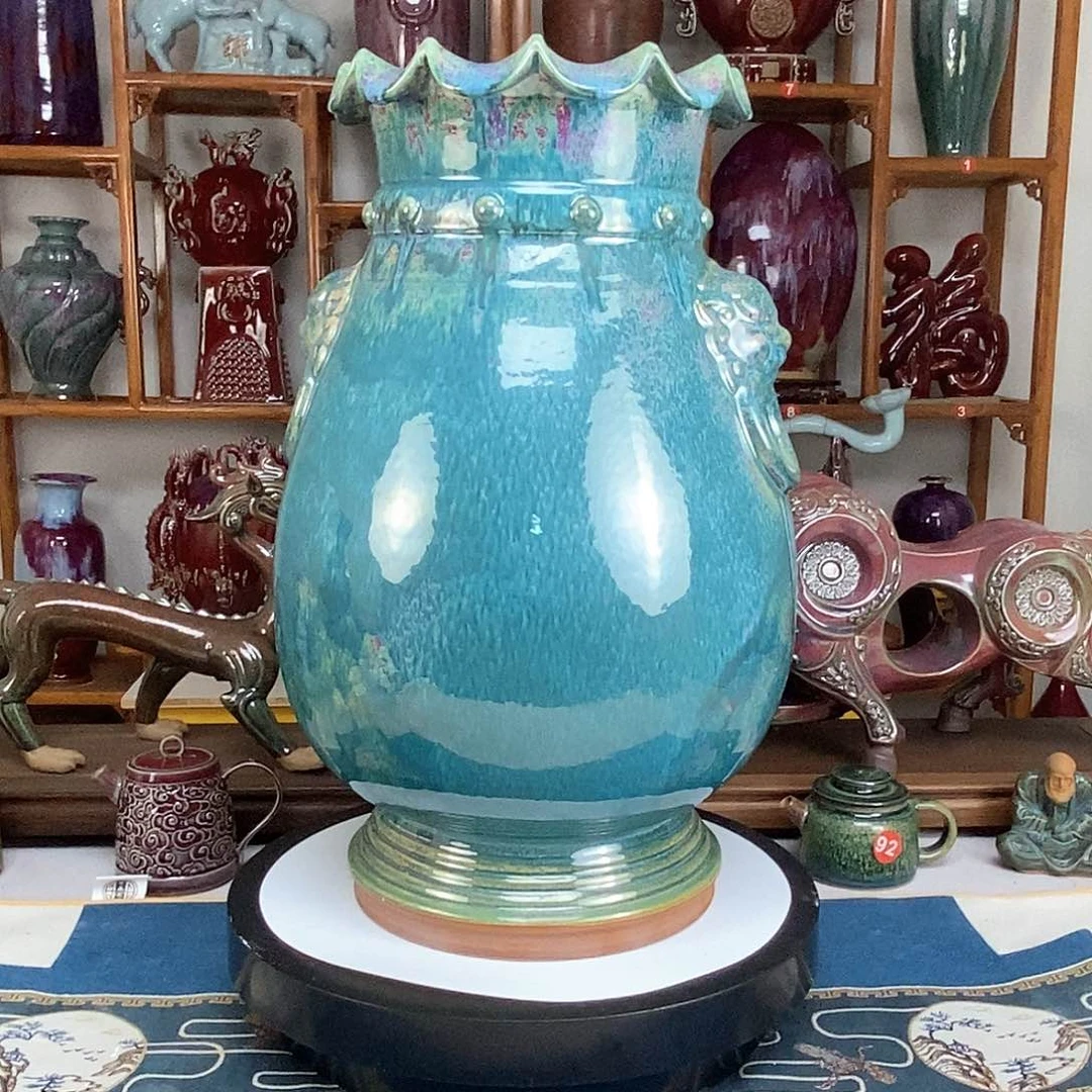 摆件五大名窑钧瓷018