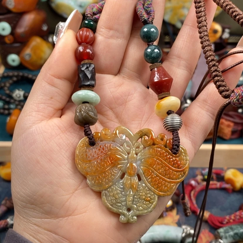 【闪购商品】翡翠颈饰未镶嵌项链