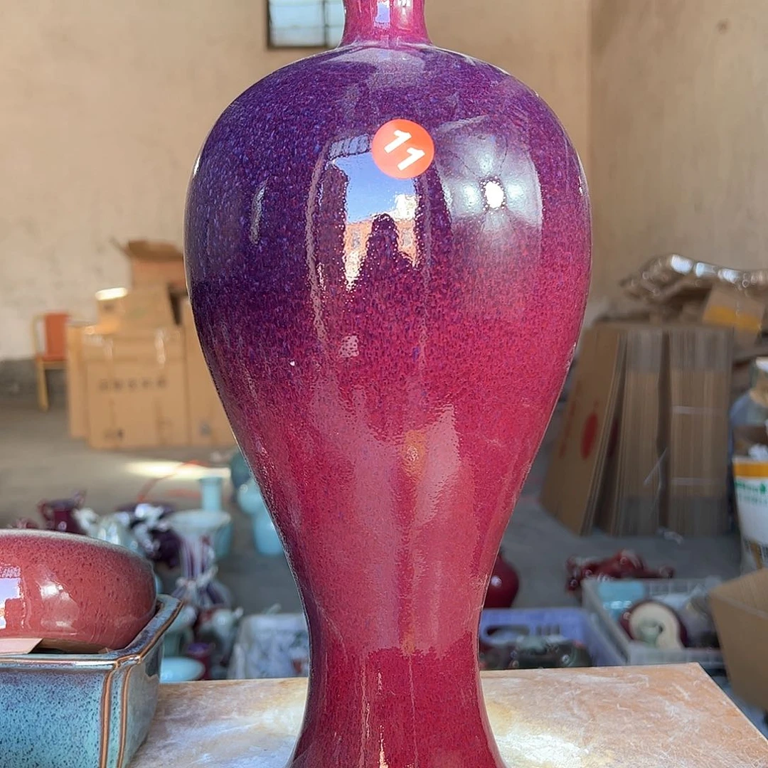 摆件郑家钧窑摆件微