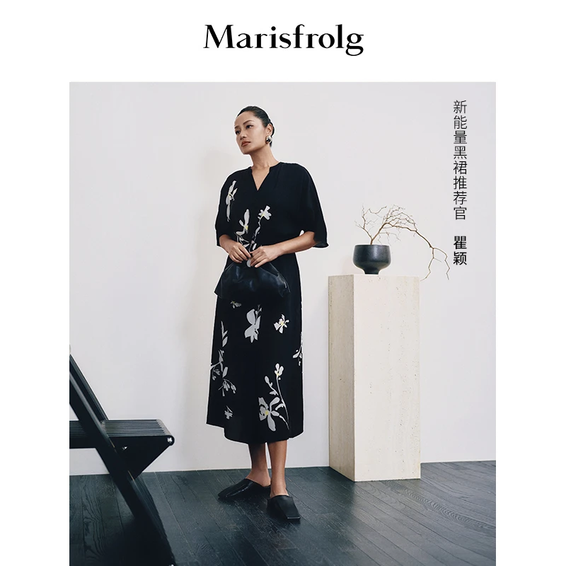 【新能量裙像】Marisfrolg/玛丝菲尔新款连衣裙ACFZ20426