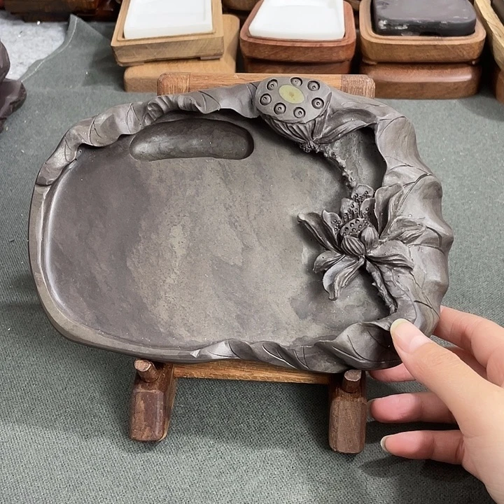 广东肇庆原石端砚