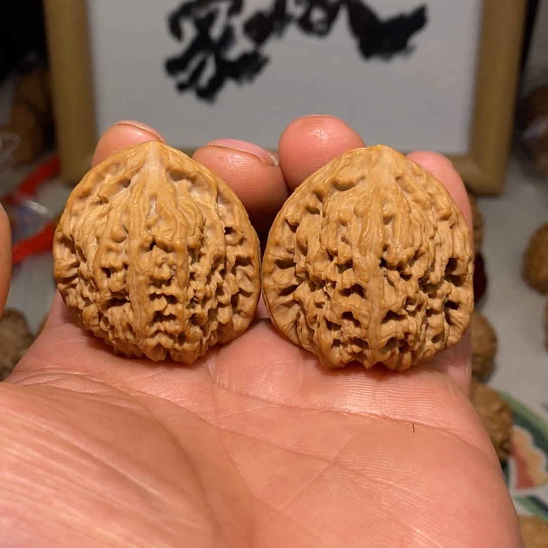 文玩核桃把件39尺南疆