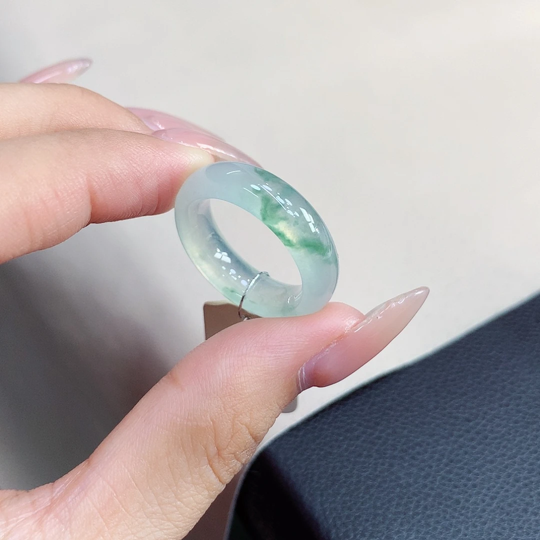 未镶嵌戒圈翡翠14号