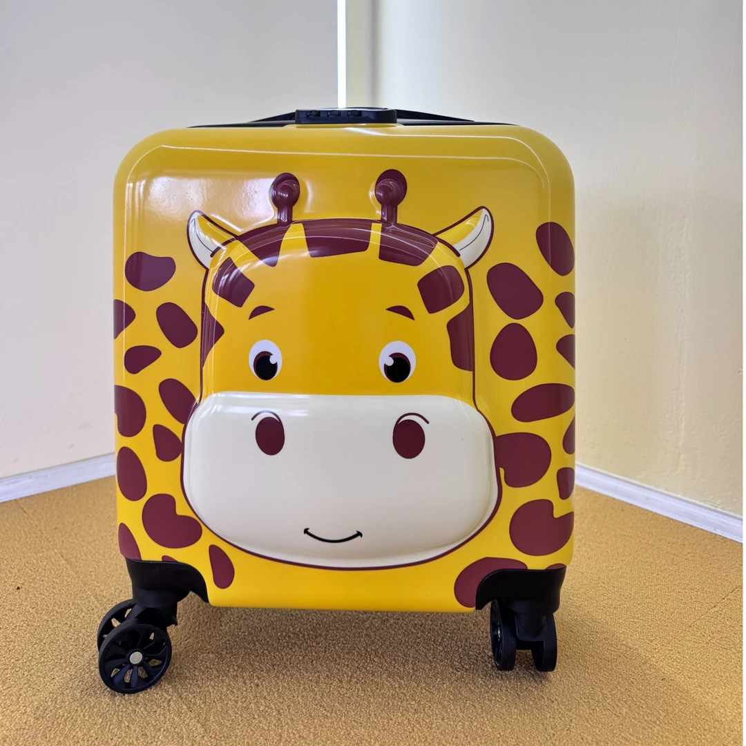 hhj卡通行李箱颜色随机