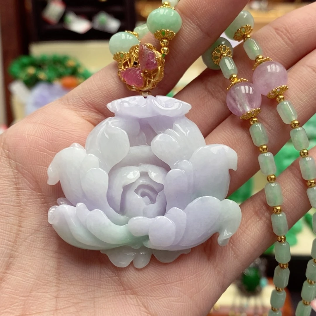 颈饰未镶嵌翡翠翡翠吊坠