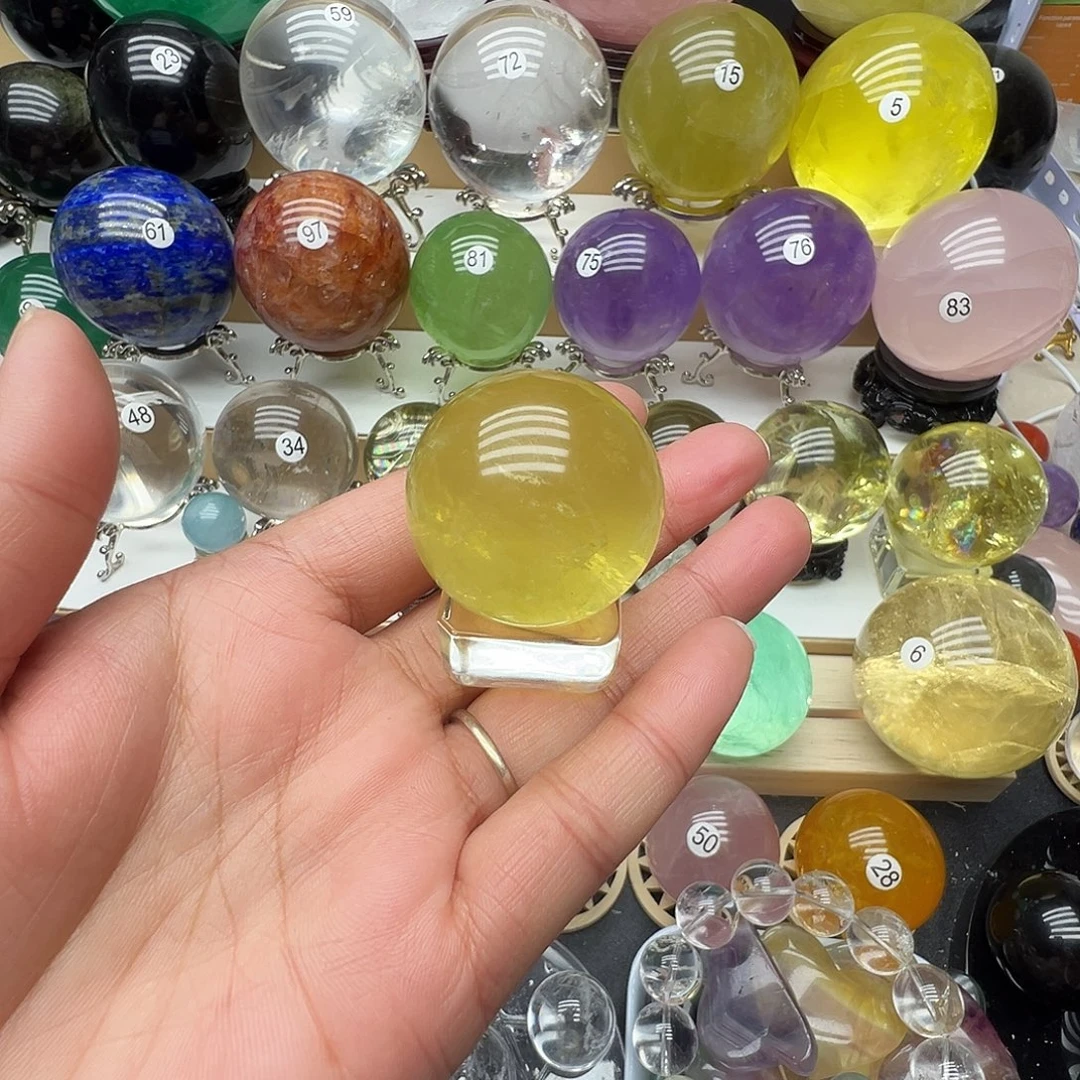 未镶嵌水晶珠宝半成品