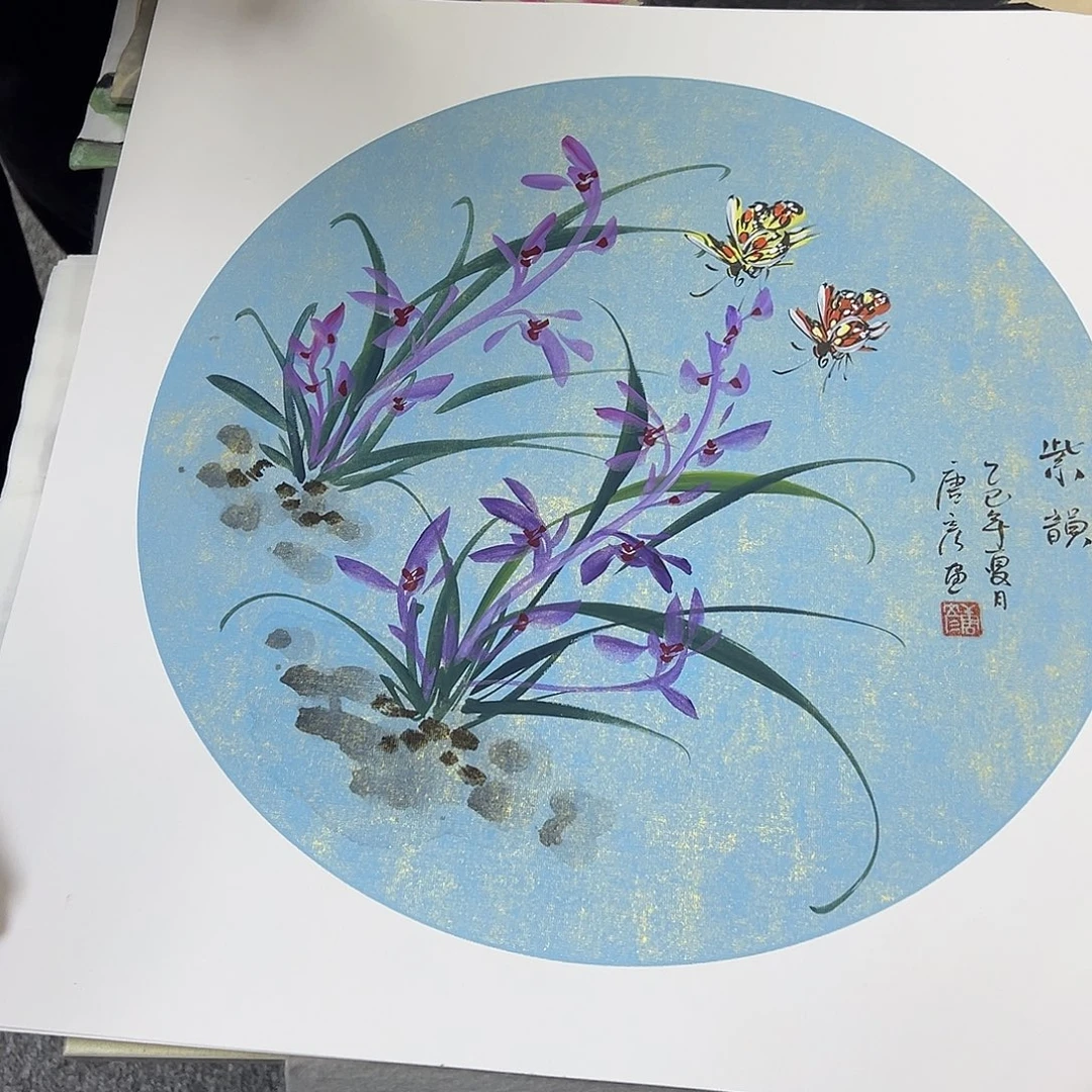 国画国画纯手绘作品