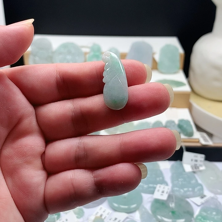 吊坠(不含链)未镶嵌翡翠19福瓜