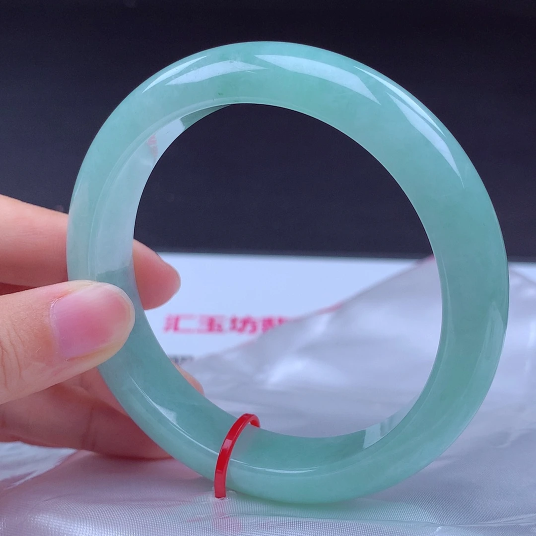 翡翠未镶嵌手镯手镯100219