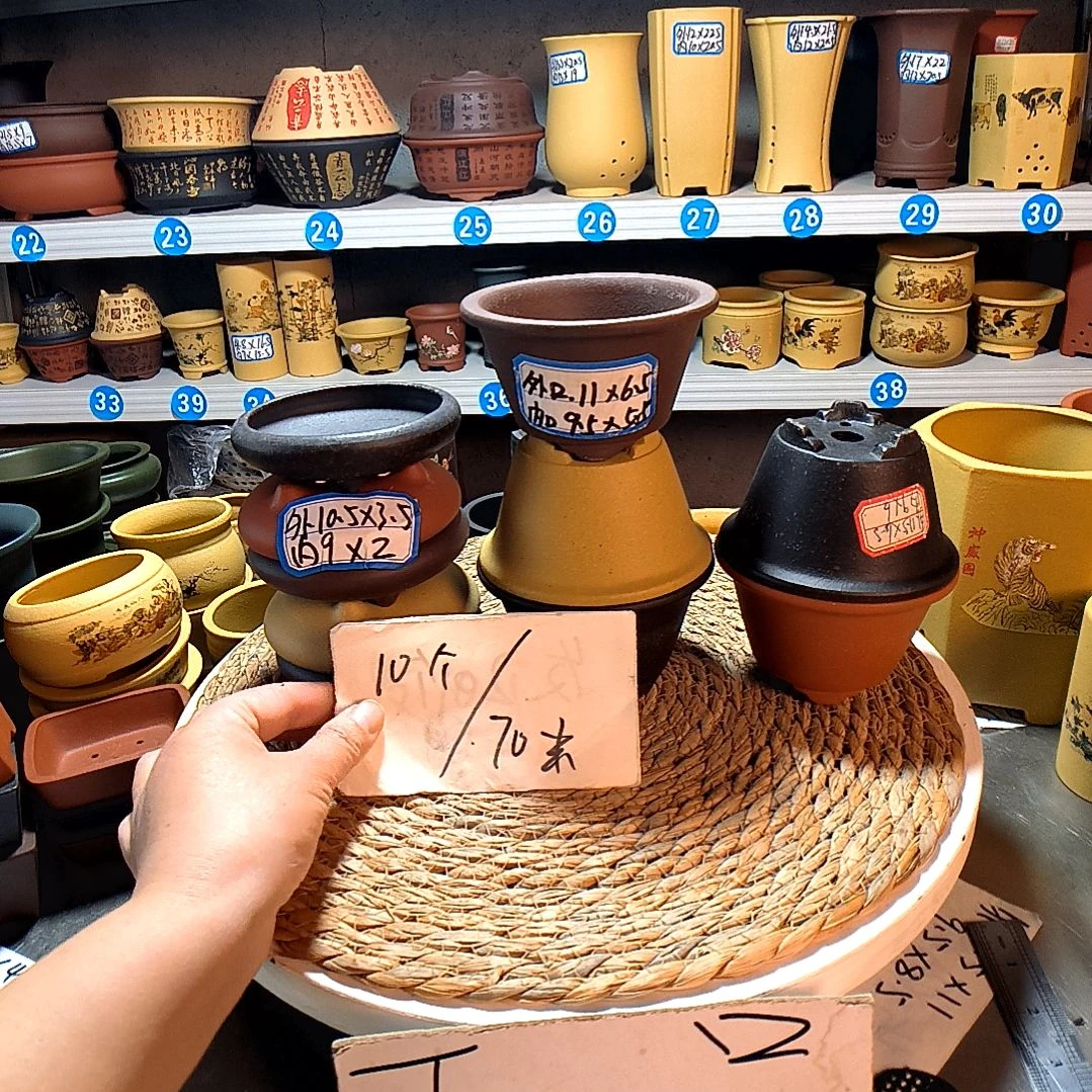 宜兴紫砂紫砂花盆