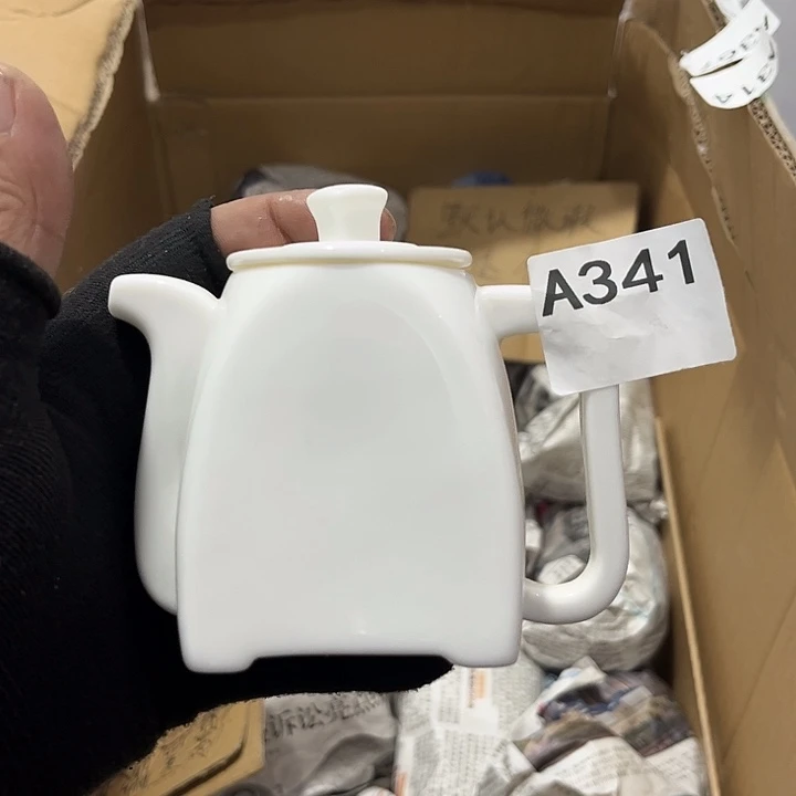 瓷片茶摆件工艺品摆件666