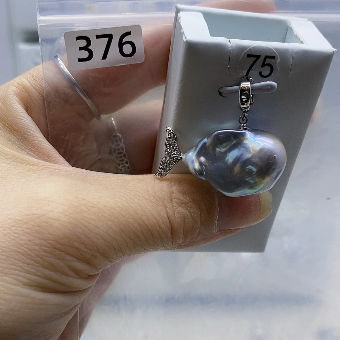 颈饰合金淡水珍珠