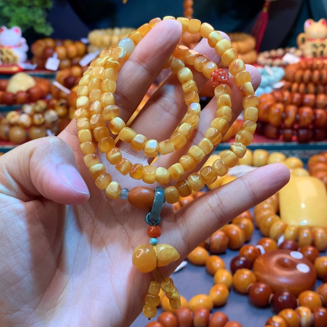 【闪购商品】蜜蜡手链未镶嵌蜜蜡手链