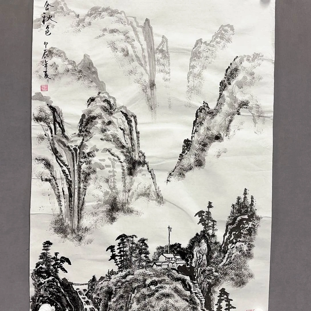 国画国画纯手绘作品请放心去藏