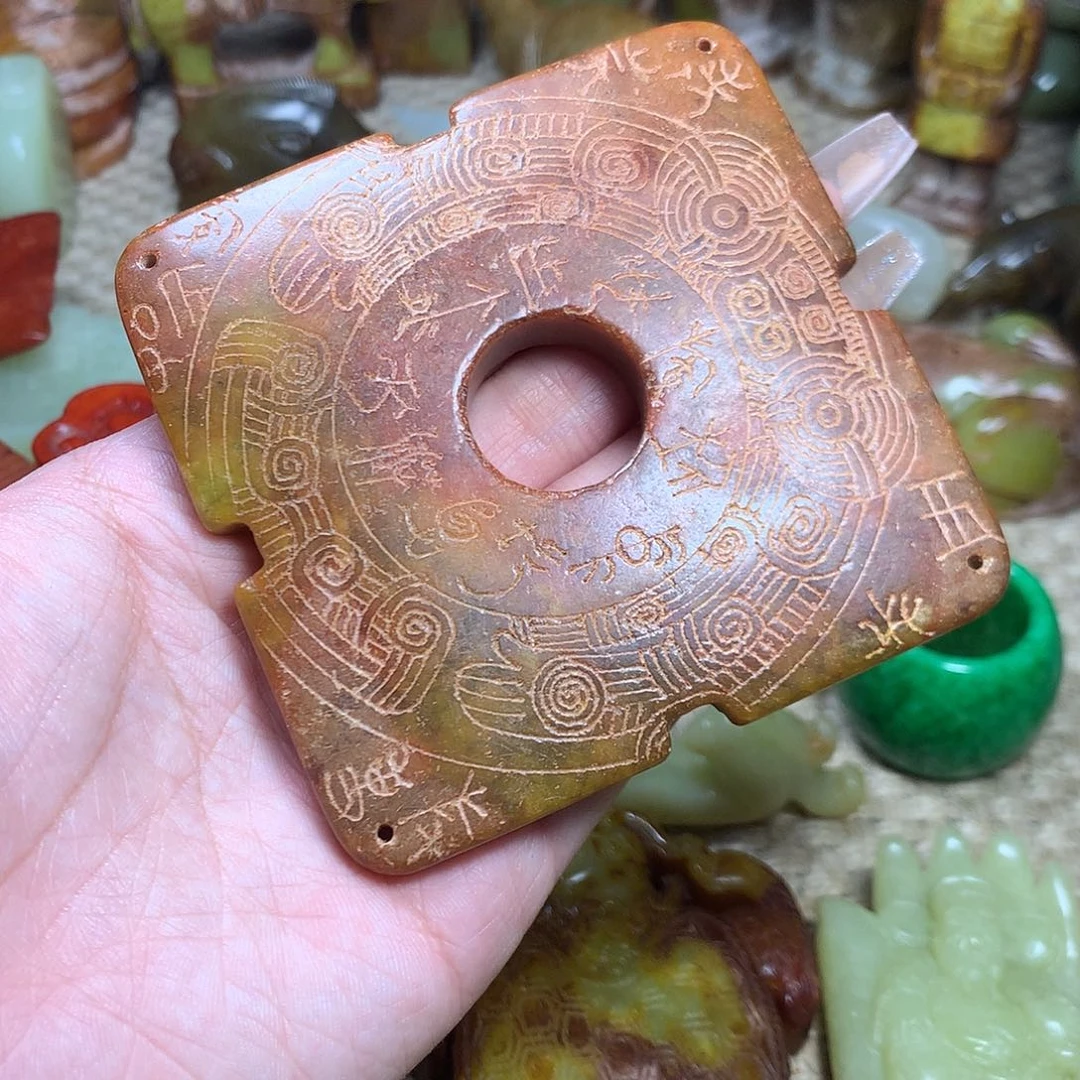 白玉菩提吊坠挂件