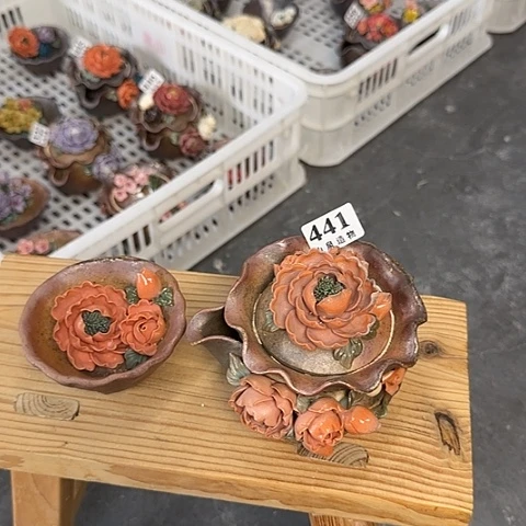 山泉造物手工制作柴烧441一套