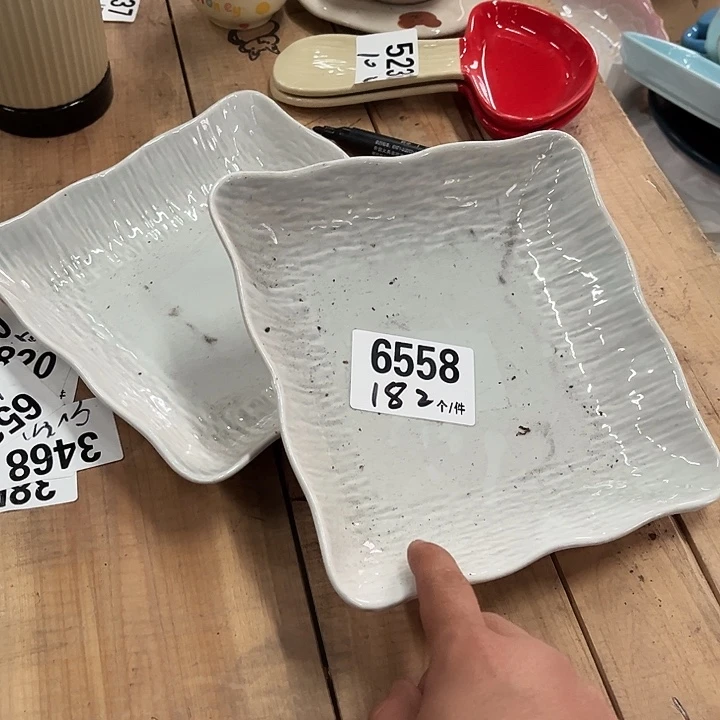 搪瓷微瑕外贸餐具6558