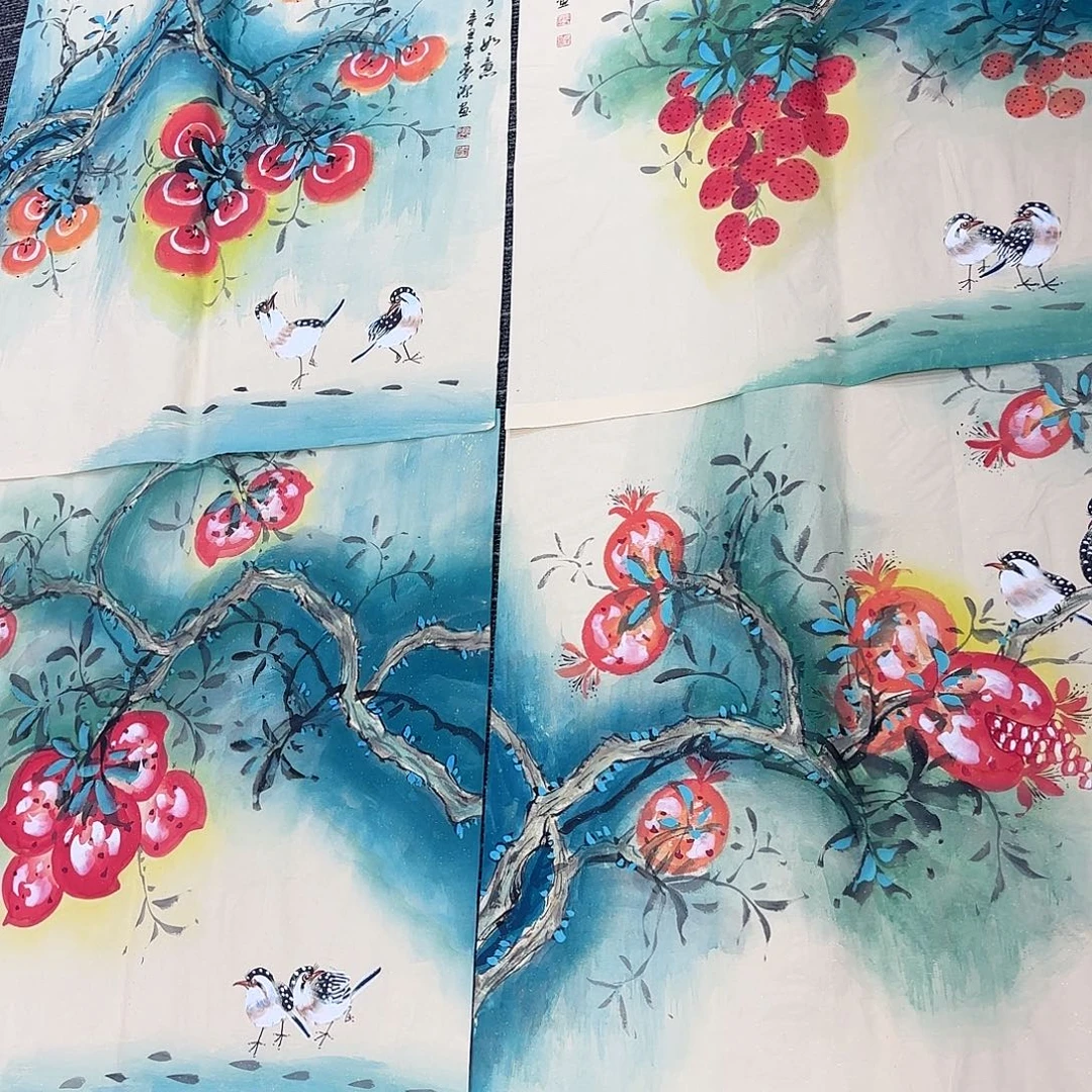 国画国画作品纯手绘