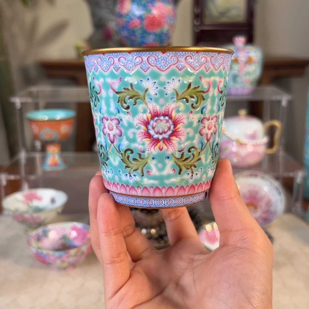 纯手工手绘 高端茶器