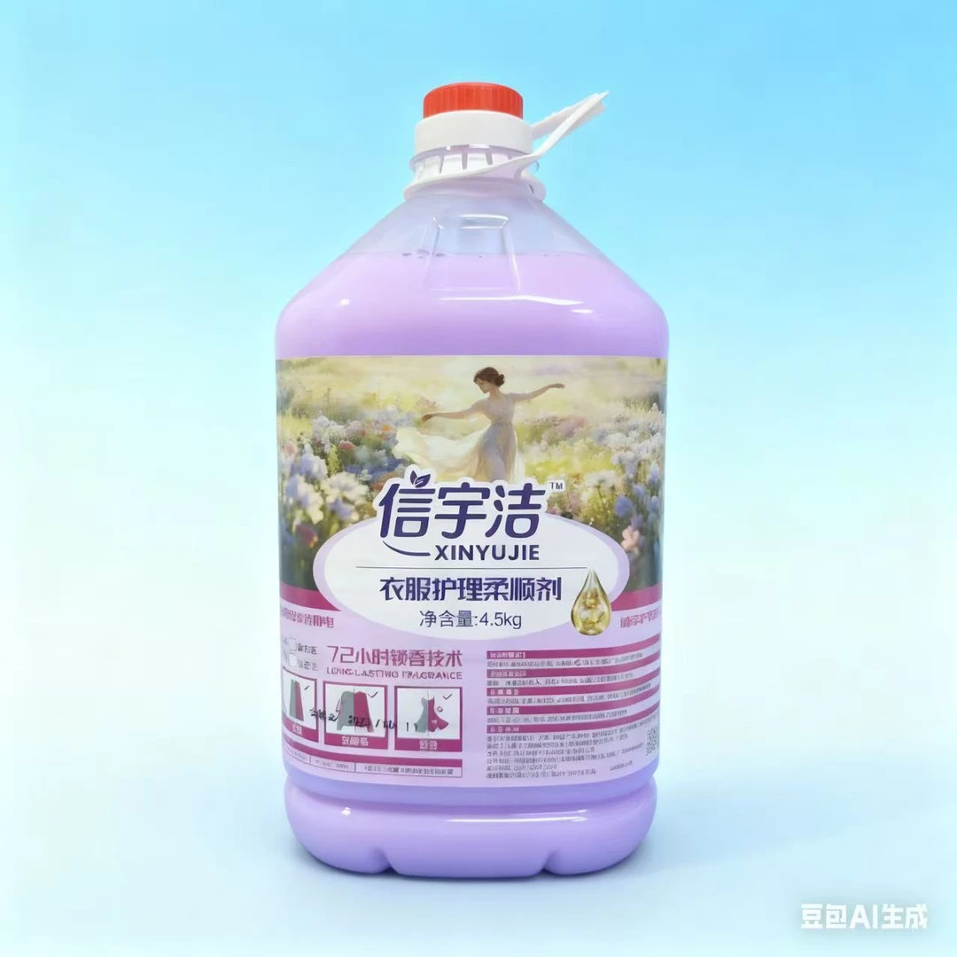 柔顺剂【9斤装】薰衣草香防静电柔软蓬松持久留香家庭必备衣物护理