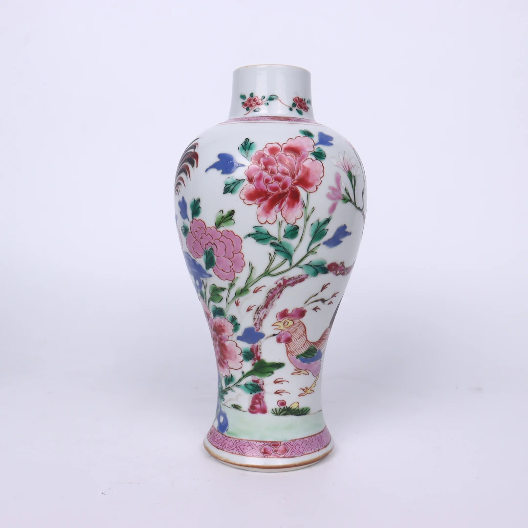 粉彩将军罐（高22cm）
