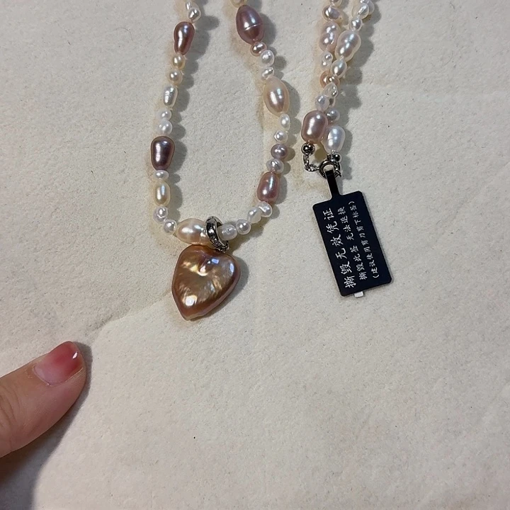 L***.手绳银S925镶嵌淡水珍珠