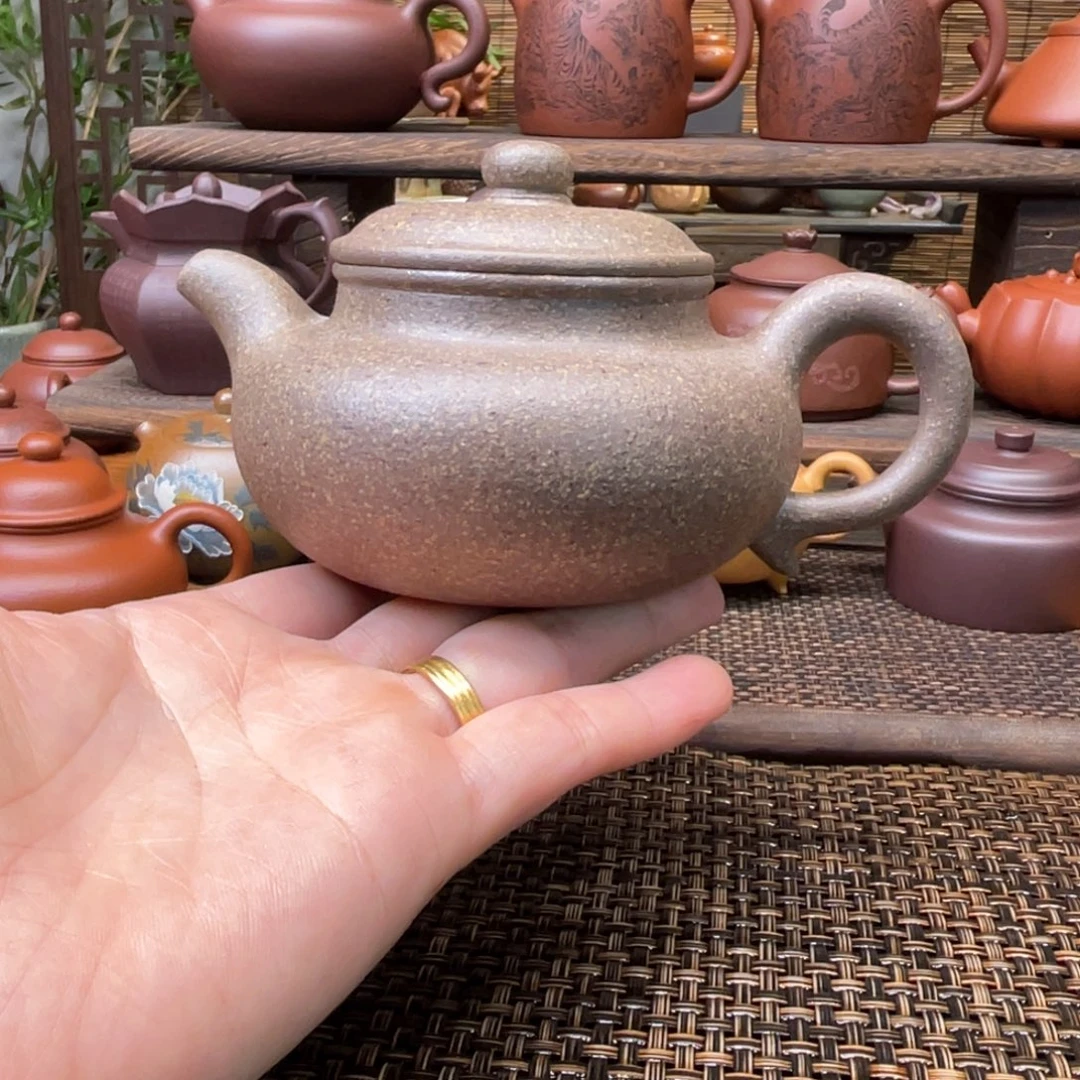 茶壶紫砂宜兴原矿紫砂手工制全240