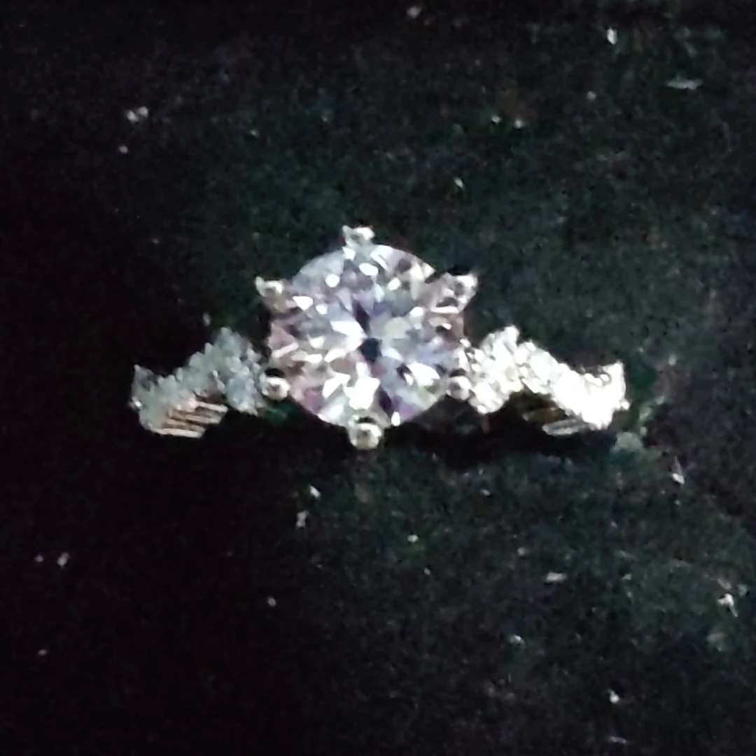 合金戒指 女戒钻A098