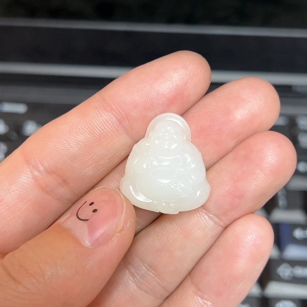 和田玉颈饰未镶嵌莲*