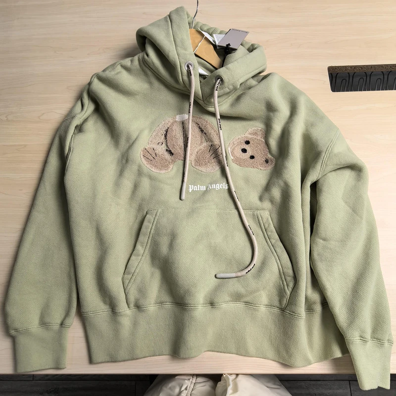 全新未使用 Palm Angels 小熊套头卫衣/M-L