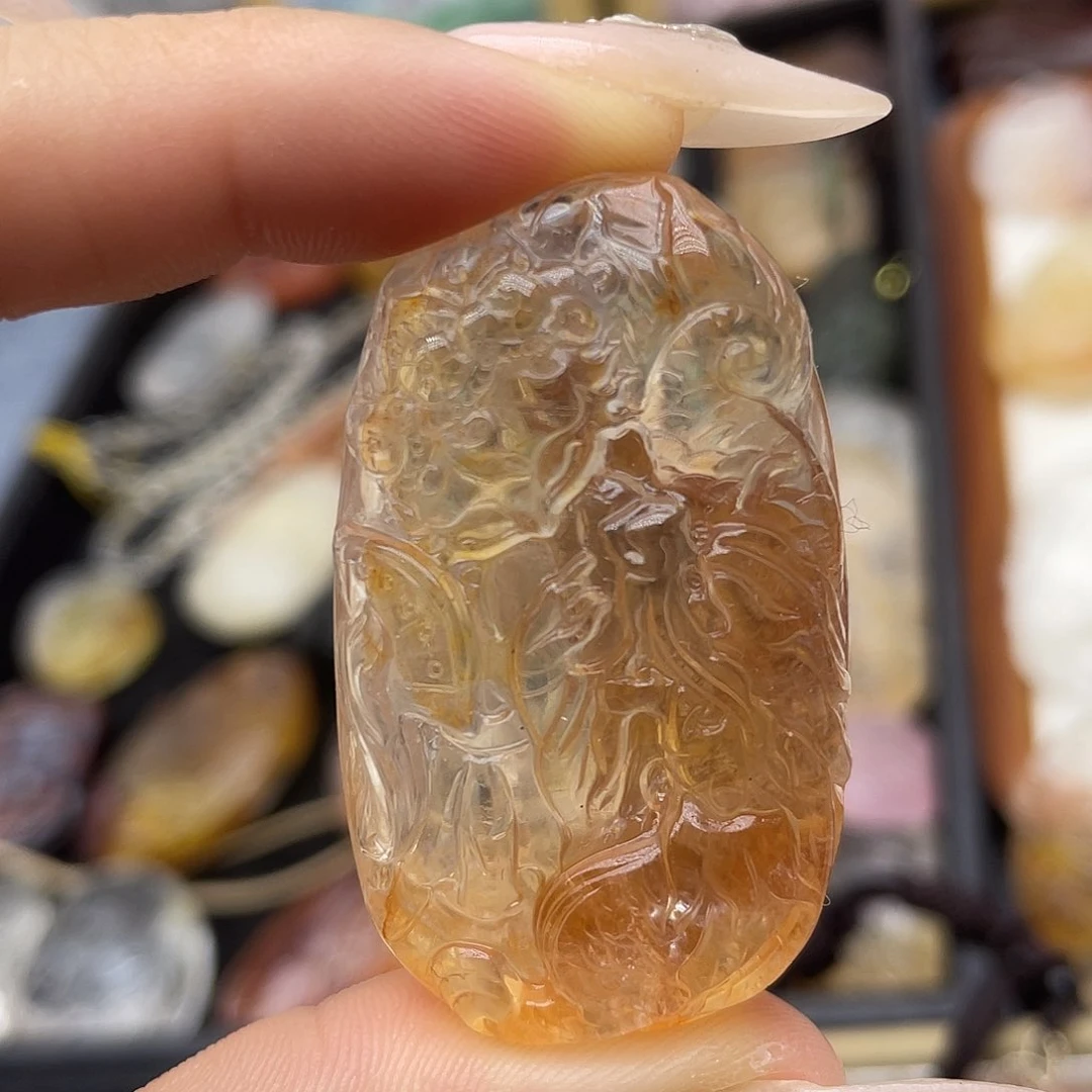 颈饰未镶嵌水晶天然
