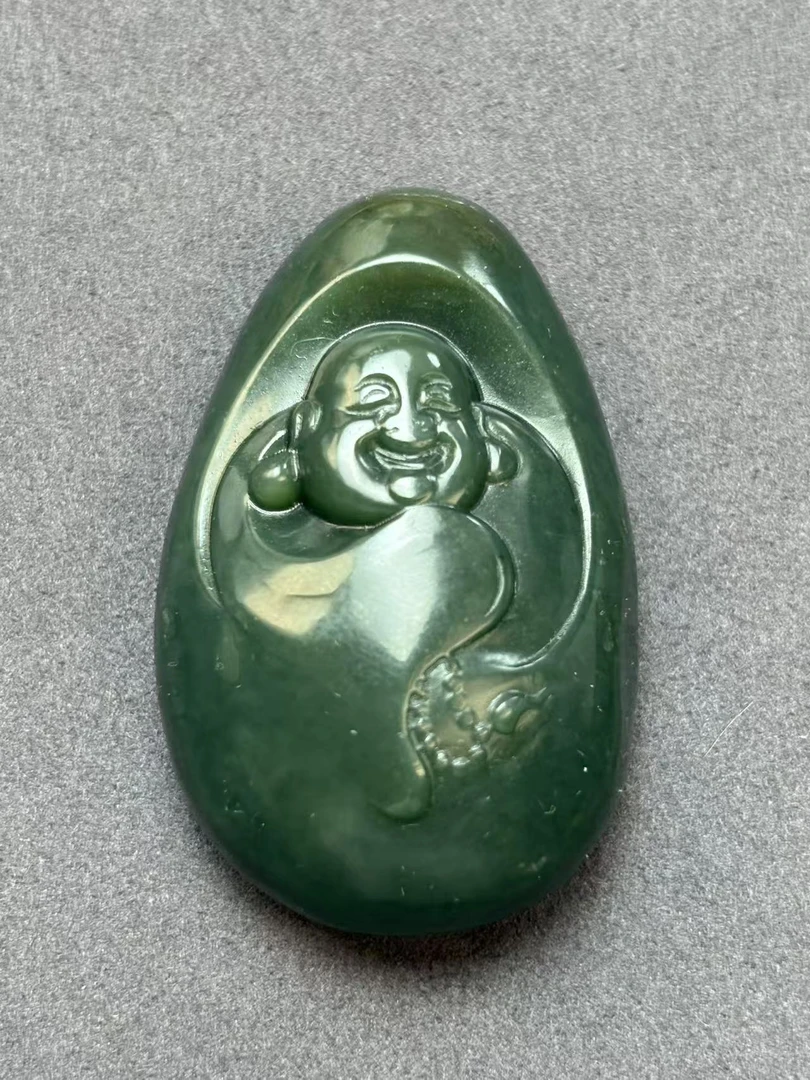 和田玉未镶嵌吊坠(不含链)