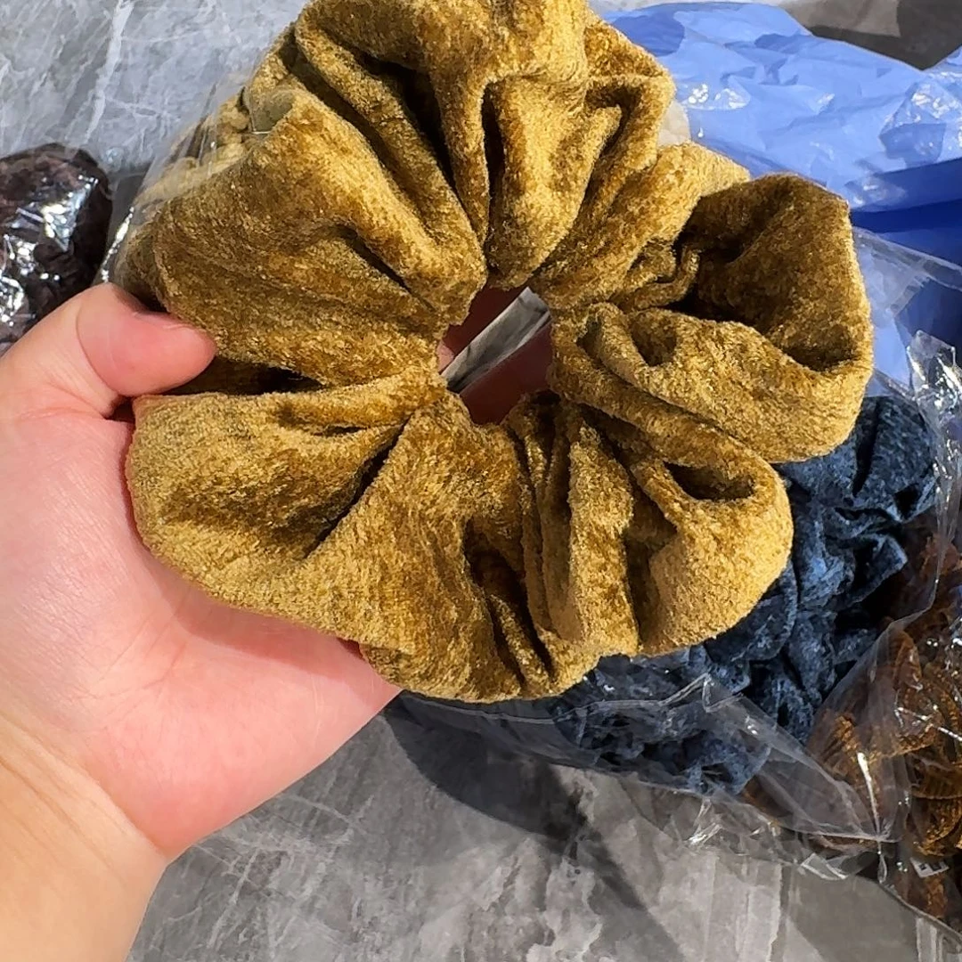 非金属黄色植绒肠圈