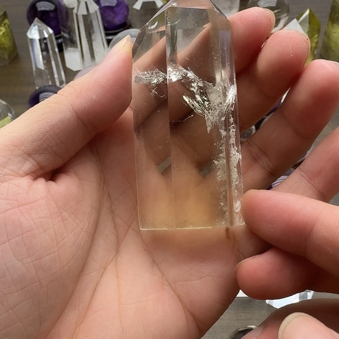 未镶嵌水晶珠宝半成品