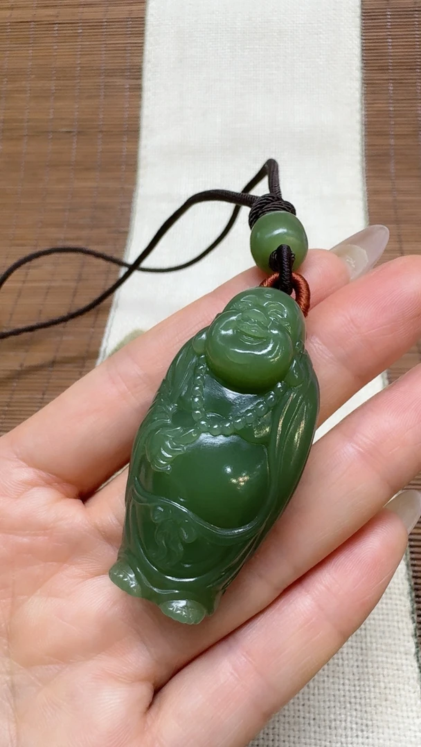 析木河磨玉精品挂件